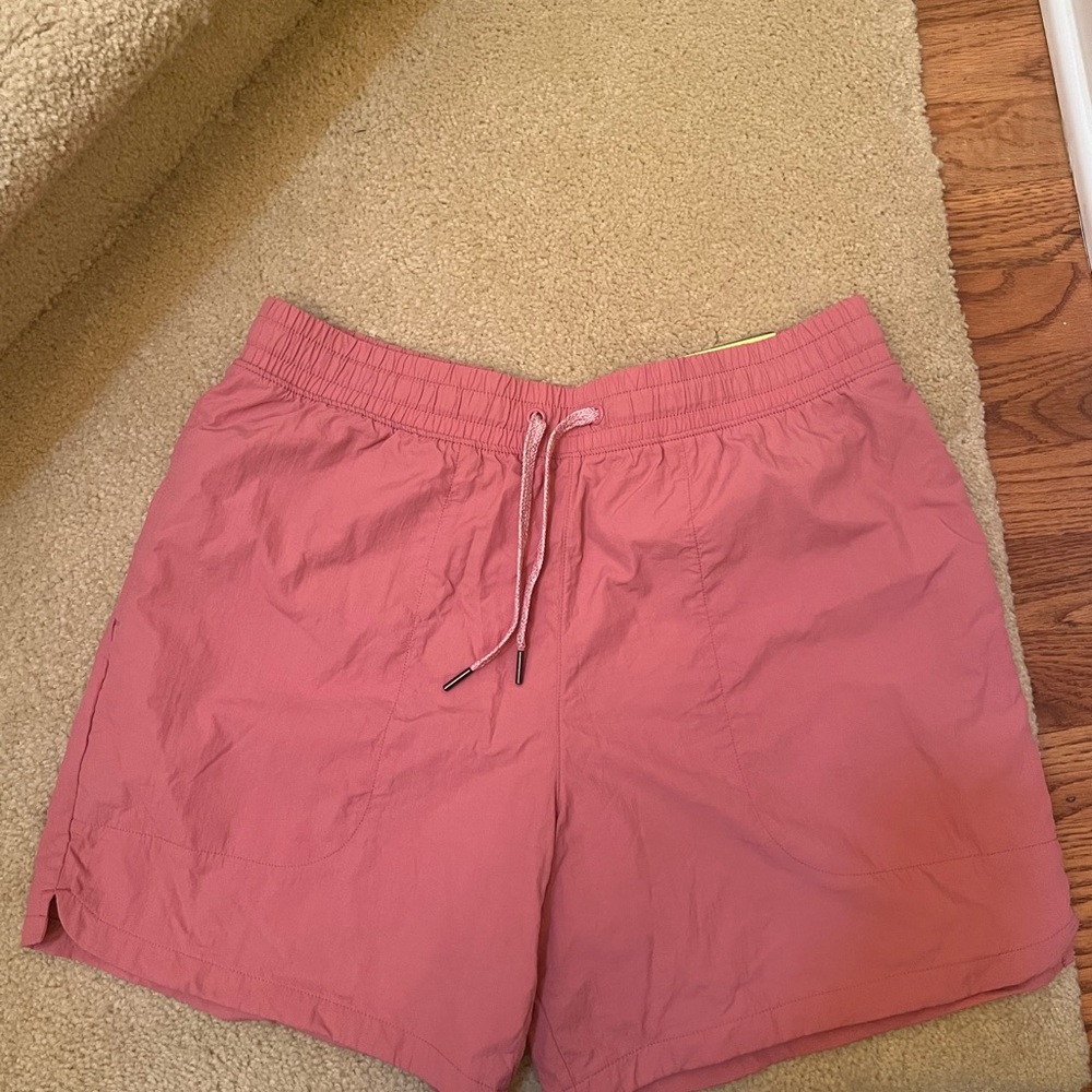 All In Motion Mens Pink Active Light 7 In Unlined Running Shorts M NWT